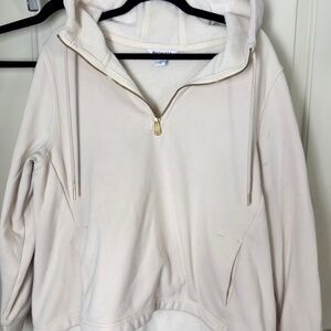 Athleta Cozy Karma 1/4 Zip Hoodie